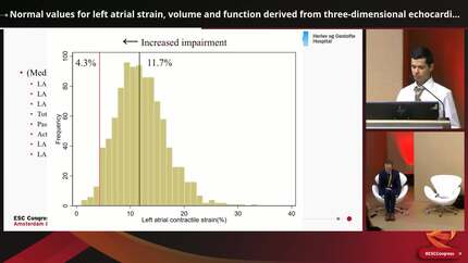 Normal values for left atrial strain, volume and function derived from three-dimensional echocardiography in the general population