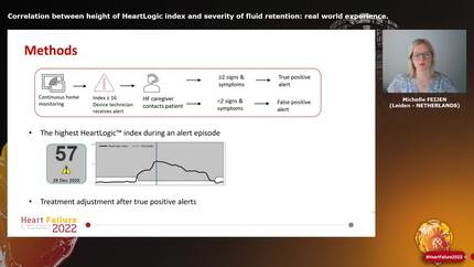 Correlation between height of HeartLogic index and severity of fluid retention: real world experience.