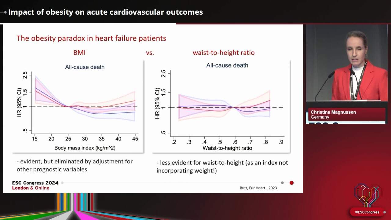 Impact of obesity on acute cardiovascular outcomes 