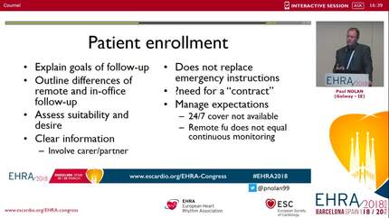 Remote monitoring clinic - Set-up, reimbursement, and other issues