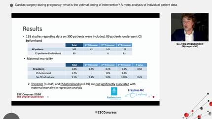 Cardiac surgery during pregnancy: what is the optimal timing of intervention? A meta-analysis of individual patient data.