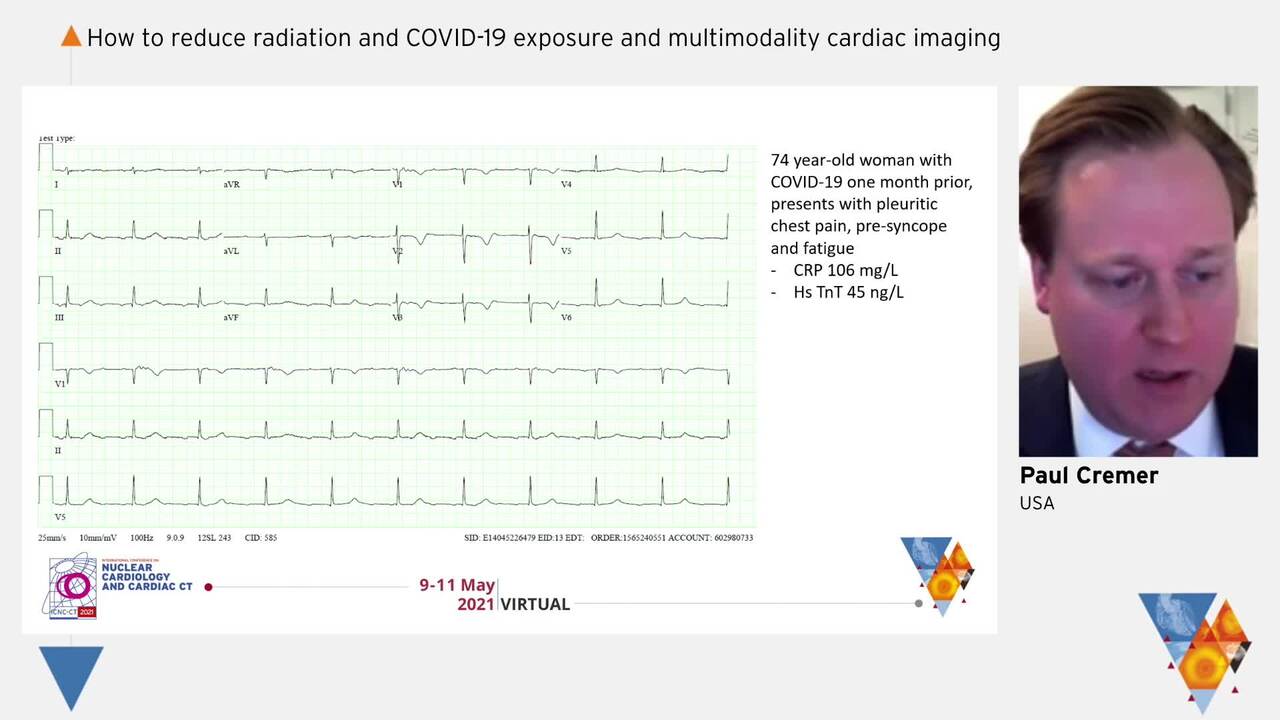 COVID-19 findings and protocol on cardiovascular PET/CT imaging.