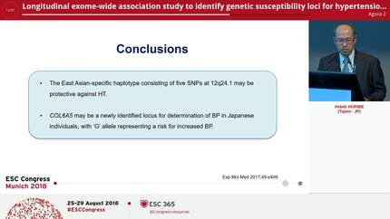 Longitudinal exome-wide association study to identify genetic susceptibility loci for hypertension in Japanese