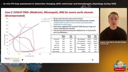In-vivo PV-loop assessment to determine changing (left) ventricular and hemodynamic physiology during TAVI
