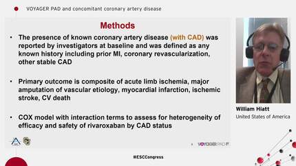 VOYAGER PAD and concomitant coronary artery disease