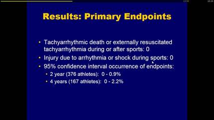 ICD in athletes - Special consideration.