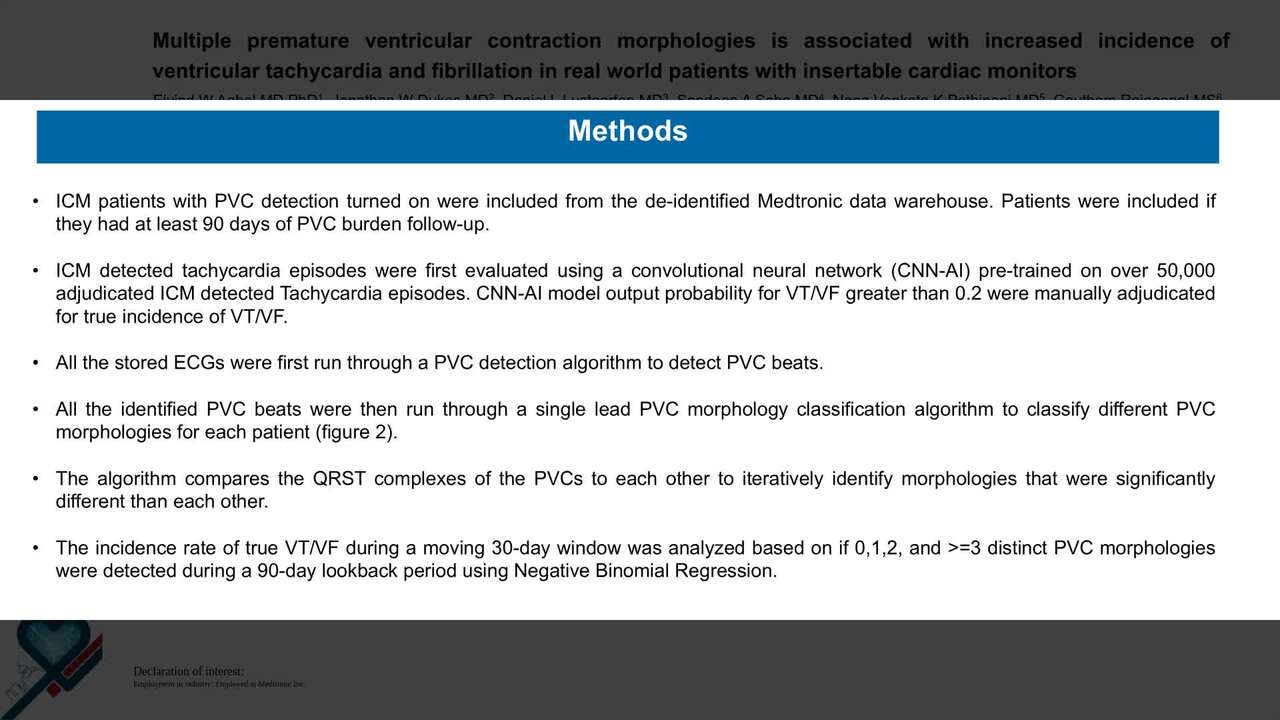 Multiple premature ventricular contraction morphologies is associated with increased incidence of ventricular tachycardia and fibrillation in real-world patients with insertable cardiac monitors