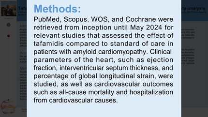 Tafamidis in patients with amyloid cardiomyopathy: a systematic review and meta-analysis of 14 studies.