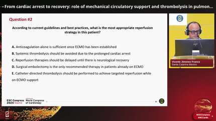 From cardiac arrest to recovery: role of mechanical circulatory support and thrombolysis in pulmonary embolism-induced cardiogenic shock