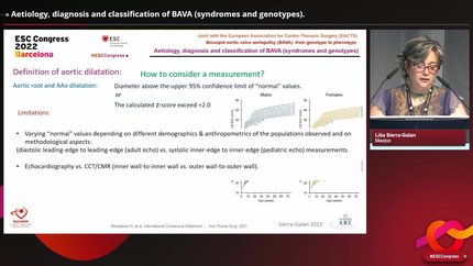 Bicuspid aortic valve aortopathy (BAVA): from genotype to phenotype