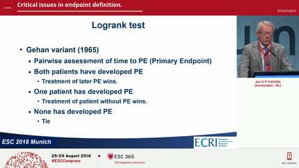 Critical issues in endpoint definition.