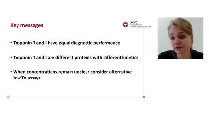 ACVC Biomarker Talks: troponin T and I: back to basics