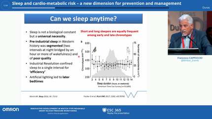Sleep and cardio-metabolic risk – a new dimension for prevention and management