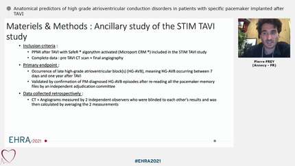 Anatomical predictors of high grade atrioventricular conduction disorders in patients with specific pacemaker implanted after TAVI