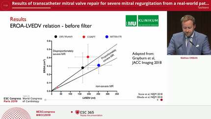 Results of transcatheter mitral valve repair for severe mitral regurgitation from a real-world patient cohort according to COAPT and MITRA-FR trial inclusion criteria and echocardiographic parameter