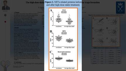The high-dose statin treatment reduces neutrophil extracellular traps formation in patients with coronary artery disease