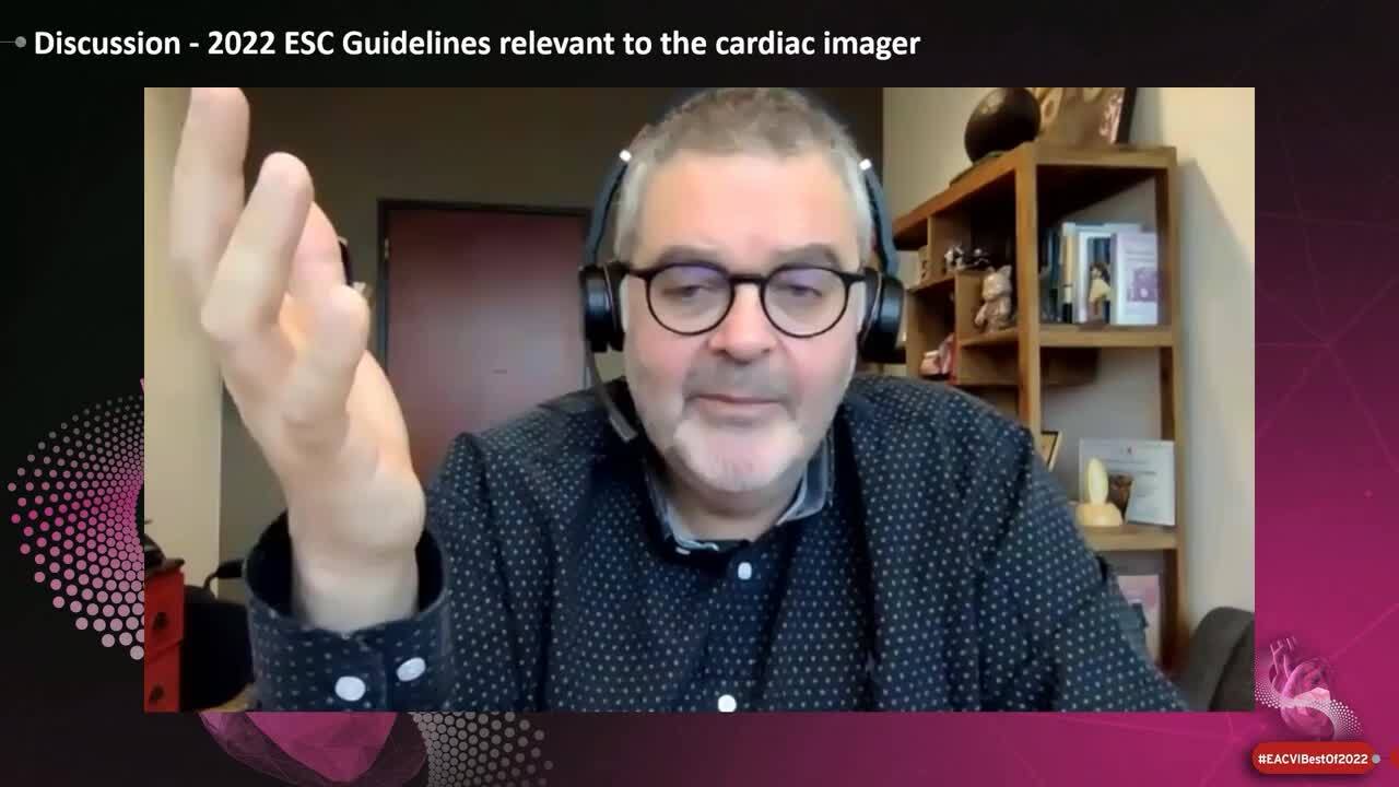 Discussion - 2022 ESC Guidelines relevant to the cardiac imager