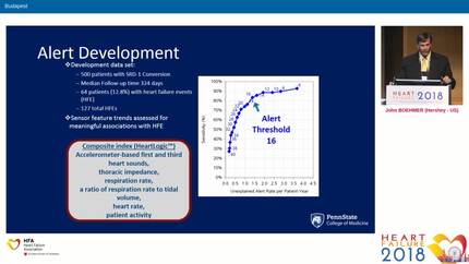 Validation of a new multi-sensor based algorithm for the prediction of worsening heart failure: results of the MultiSense study.