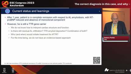 The correct diagnosis in this case, and why