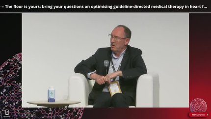 The floor is yours: bring your questions on optimising guideline-directed medical therapy in heart failure