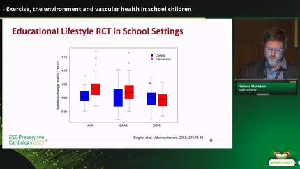 Children in a healthy living environment