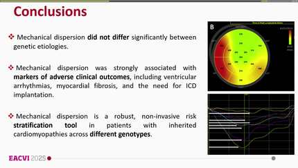 Clinical correlates and prognostic significance of mechanical dispersion across genotypes in dilated cardiomyopathy 
