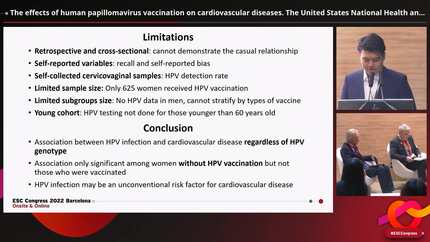 The effects of human papillomavirus vaccination on cardiovascular diseases. The United States National Health and Nutrition Examination Survey