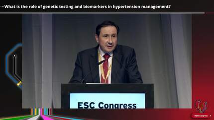 Personalised hypertension management 