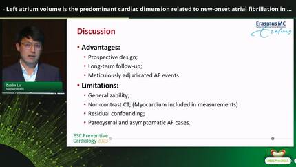 Left atrium volume is the predominant cardiac dimension related to new-onset atrial fibrillation in the general population