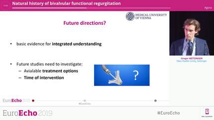 Natural history of bivalvular functional regurgitation