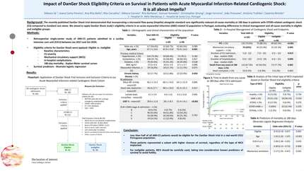 Impact of DanGer Shock eligibility criteria on survival in patients with acute myocardial infarction-related cardiogenic shock: it is all about Impella?