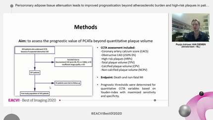 Pericoronary adipose tissue attenuation leads to improved prognostication beyond atherosclerotic burden and high-risk plaques in patients with suspected coronary artery disease
