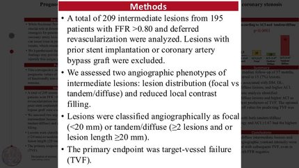 Prognostic impact of angiographically morphology in functionally non-significant coronary stenosis