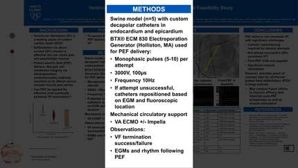 Ventricular pulsed field defibrillation: preclinical feasibility study