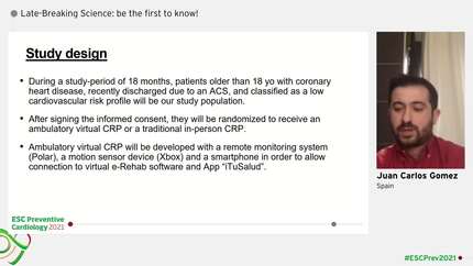 Effectiveness of an ambulatory virtual cardiac rehabilitation program versus traditional cardiac rehabilitation: a randomized controlled study. 