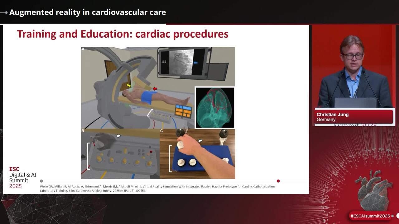 Augmented reality in cardiovascular care