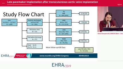 Late pacemaker implantation after transcutaneous aortic valve implantation 