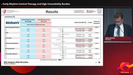 Early Rhythm-Control Therapy and High Comorbidity Burden.