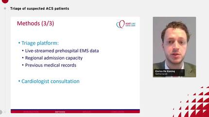 Triage of suspected ACS patients