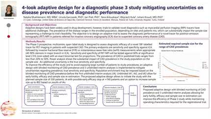 4-look adaptive design for a diagnostic phase 3 study mitigating uncertainties on disease prevalence and diagnostic performance