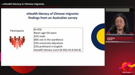 eHealth literacy in Chinese migrants.