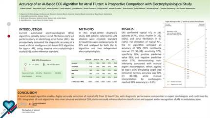 Diagnostic accuracy of an AI-based ECG algorithm for atrial flutter: a prospective comparison with electrophysiological study