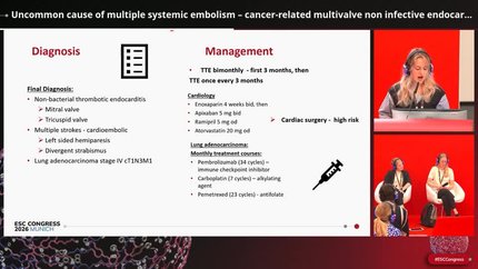 Uncommon cause of multiple systemic embolism – cancer-related multivalve non infective endocarditis