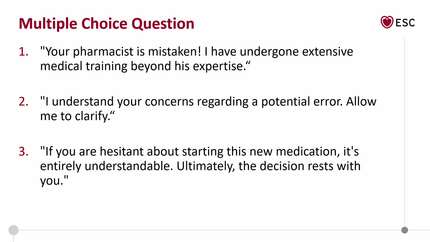 Guidance on communication skills for GPs and primary care specialists