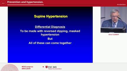 Prevention and hypertension.