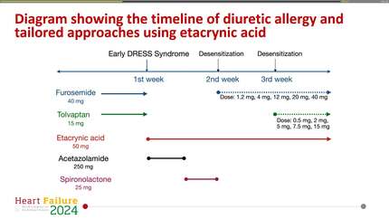 Challenging dress syndrome associated with furosemide and tolvaptan: navigating treatment complexity with etacrynic acid in heart failure management