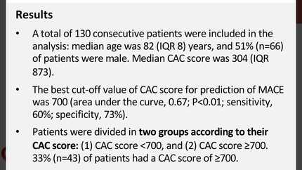 Coronary artery calcium score and prognosis in patients undergoing transcatheter aortic valve replacement