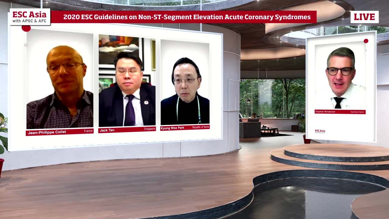 2020 ESC Guidelines on Non-ST-Segment Elevation Acute Coronary Syndromes