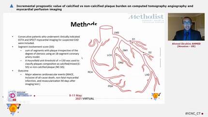 Incremental prognostic value of calcified vs non-calcified plaque burden on computed tomography angiography and myocardial perfusion imaging 