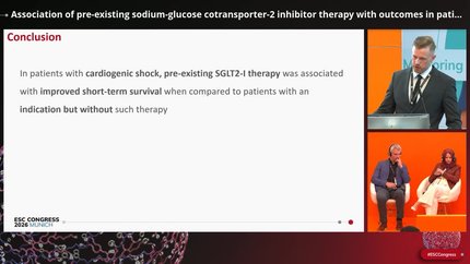 Association of pre-existing sodium-glucose cotransporter-2 inhibitor therapy with outcomes in patients presenting with cardiogenic shock: a retrospective cohort study